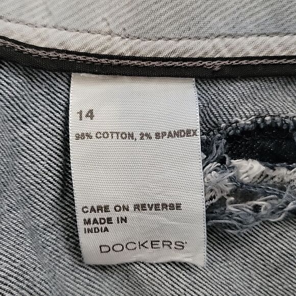 Dockers ideal fit collection cropped jeans Size 14 - Picture 8 of 12